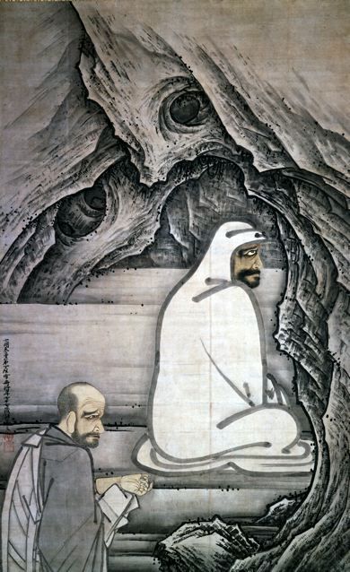 hui ke offre il braccio a bodhidharma